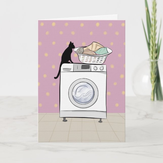 Cute Cat card (Front)