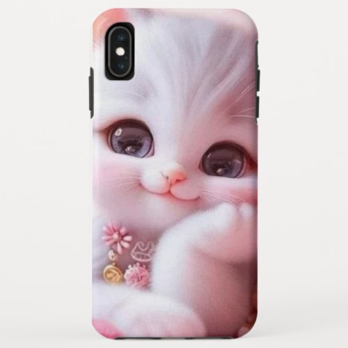 Cute cat  iPhone XS max case