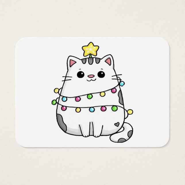 Cute Cat Christmas design  (Front)