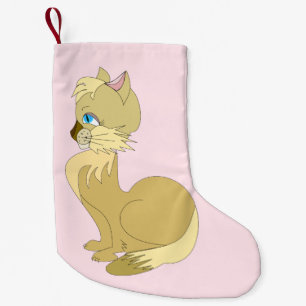 Cute Cat Christmas Stocking