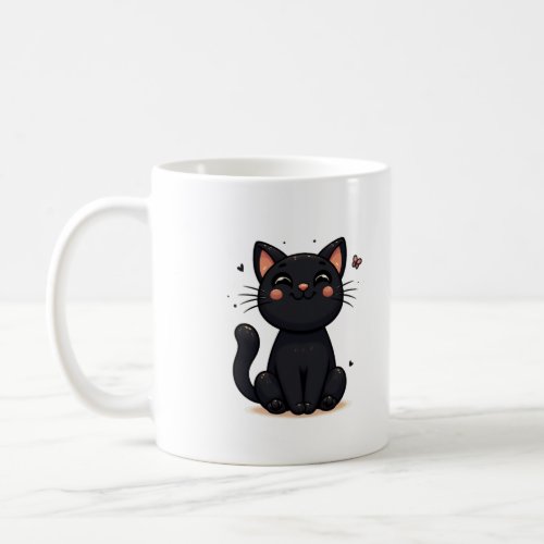 Cute cat coffee mug