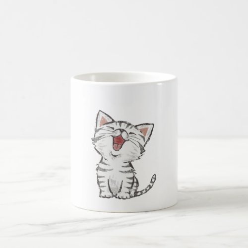 Cute cat coffee mug