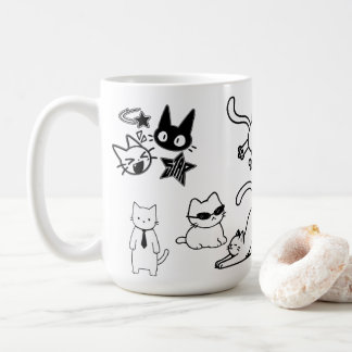 Cute Cat Collection – Adorable Feline Friends Coffee Mug