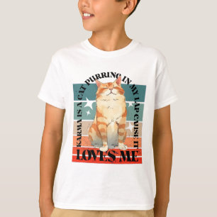 Cute Cat Comma - La Kamala Harris For President T-Shirt