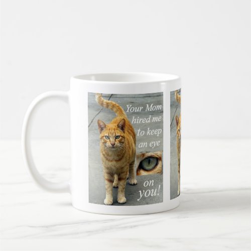 Cute Cat Comments Mug