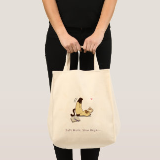 Cute Cat Cozy Morning Tote Bag