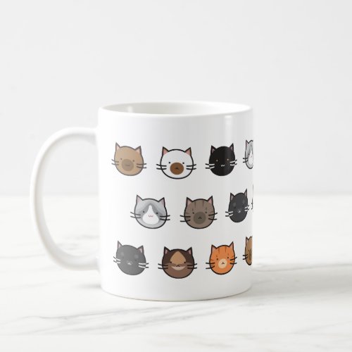 Cute cat design coffee mug Nabis kittens