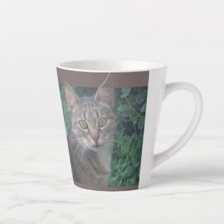 Cute Cat Design Latte Mug