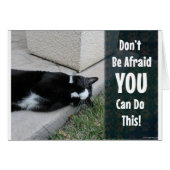 Cute Cat Do Not Be Afraid (Front Horizontal)