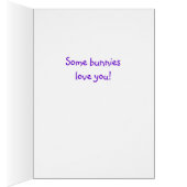 Cute Cat & Dog Bunnies Cards (Inside (Right))