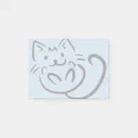 Post-it Kawaii Cat