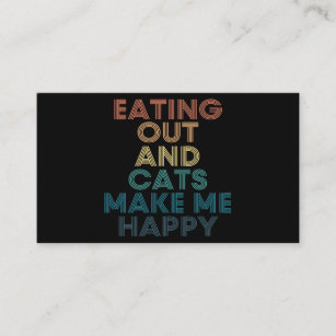 Cute Cat Eating Spaghetti Leonardo Da Vinci Style  Enclosure Card