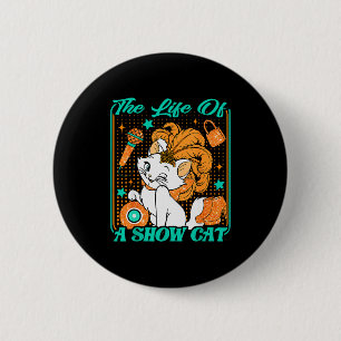 Cute Cat Era Life Of Showcat Cat Lover Country Mus Button