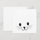 Cute Cat Face. (Front/Back)