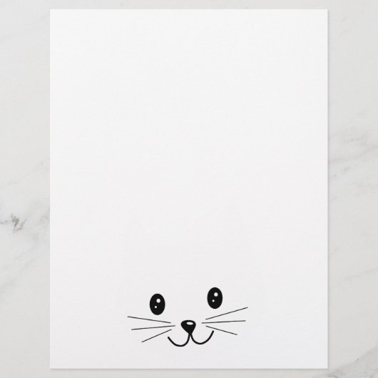 Cute Cat Face. (Front)