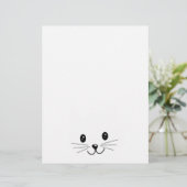 Cute Cat Face. (Standing Front)