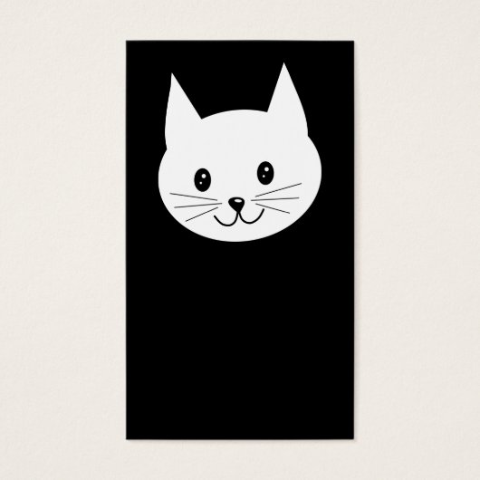 Cute Cat Face. (Front)