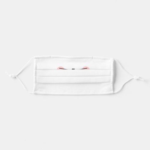 Cute Cat Face Adult Cloth Face Mask