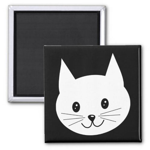 Cute Cat Face Magnet