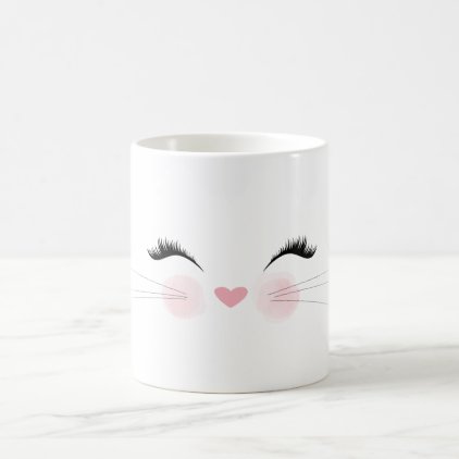 Cute Cat Face Mug