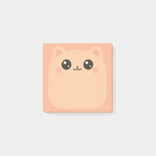 Cute Cat Face Sticky Notes Post It Notes