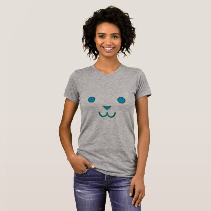 Cute Cat Face T-Shirt