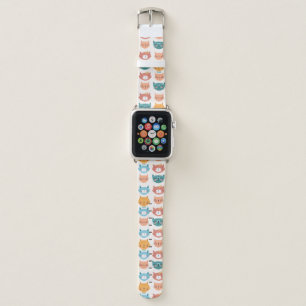 Cute Cat Faces Apple Watch Band