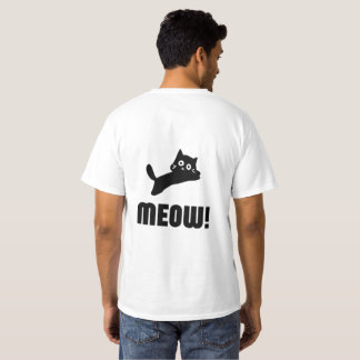 Cute Cat Fashion Print – Stylish Kitty Design for  T-Shirt