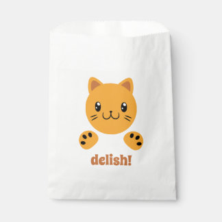 Cute Cat Favor Bag