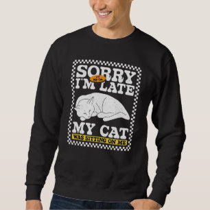 Cute Cat For Men Women Cat Joke Kitten Pet New Fel Sweatshirt
