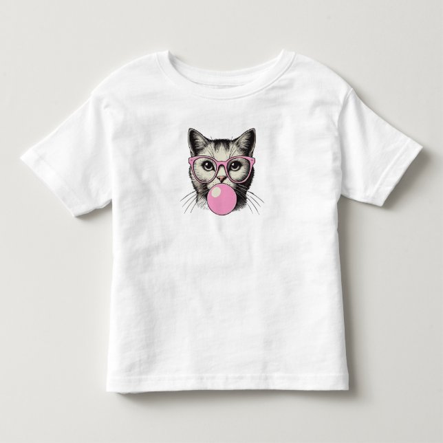 Cute Cat for Women Funny Cat Love Toddler T-shirt (Front)