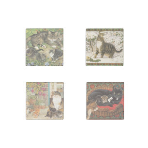 Cute Cat Fridge Magnets