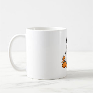 Cute Cat Ghost Costume Halloween Art Coffee Mug