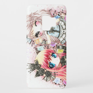Cute cat girls in lolita style Case-Mate samsung galaxy s9 case