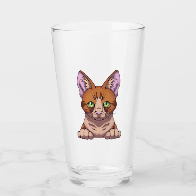 Cute Cat Glass (Front)