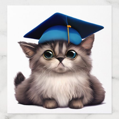 Cute Cat Graduation Day is a significant milestone Envelope Liner