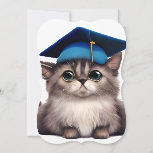 Cute Cat Graduation Day is a significant milestone Note Card