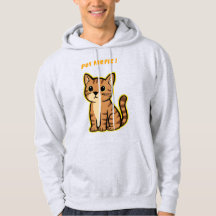 Cute Cat Hoodie – Funny Kitten for cat lovers