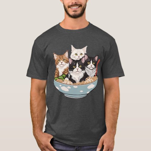 Cute Cat in a Bowl 18 TShirt