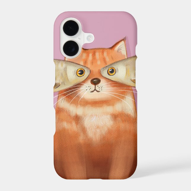 Cute Cat Iphone Case (Back)
