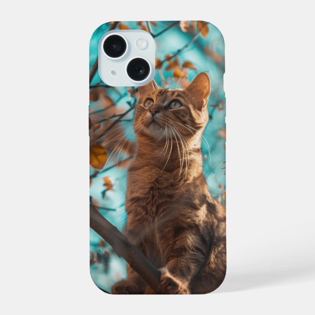 Cute Cat Iphone Case (Back)