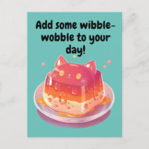 Cute Cat Jello Add Some Wibble-Wobble to your day!