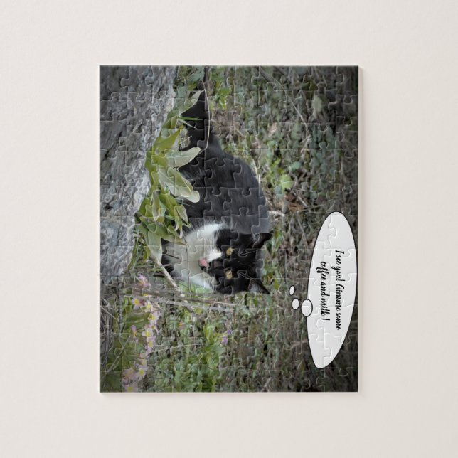 Cute cat jigsaw puzzle (Vertical)