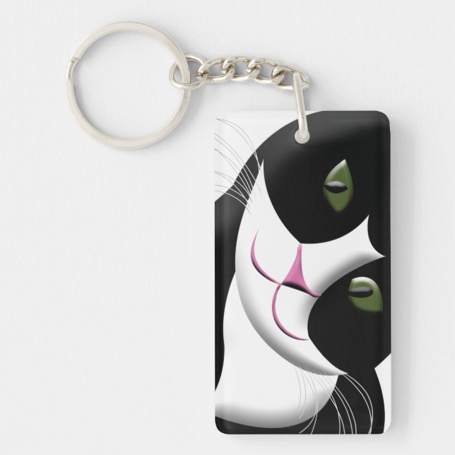 Cute Cat Keychain (Front)