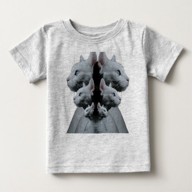 Cute cat kids T-shirt  (Front)