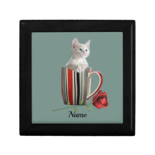 Cute Cat Kitten Pet Lovers Gift  Box