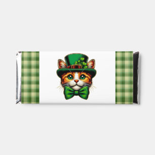 Cute cat/kitten Saint Patrick's Day  Hershey Bar Favors