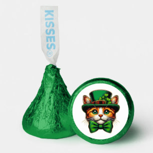 Cute cat/kitten Saint Patrick's Day Hershey®'s Kisses®