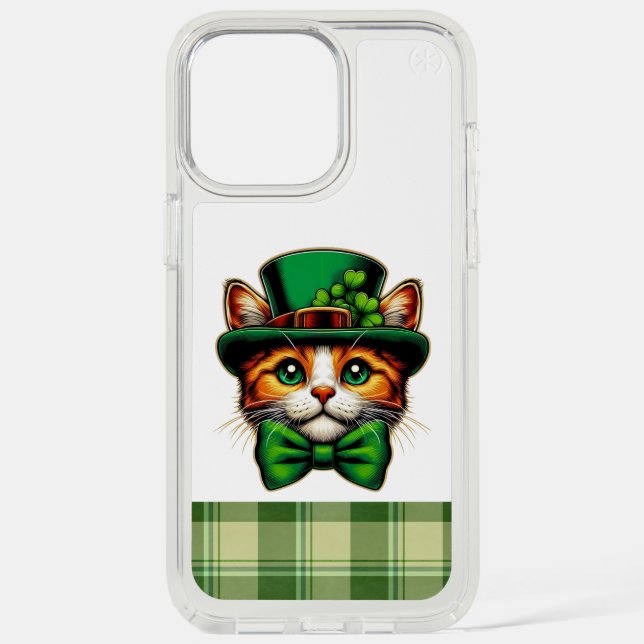 Cute cat/kitten Saint Patrick's Day  Speck iPhone Case (Front)