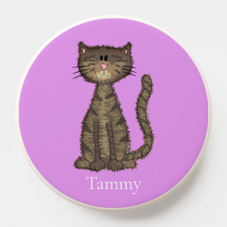 Cute Cat Kitty Pet Personalized PopSocket